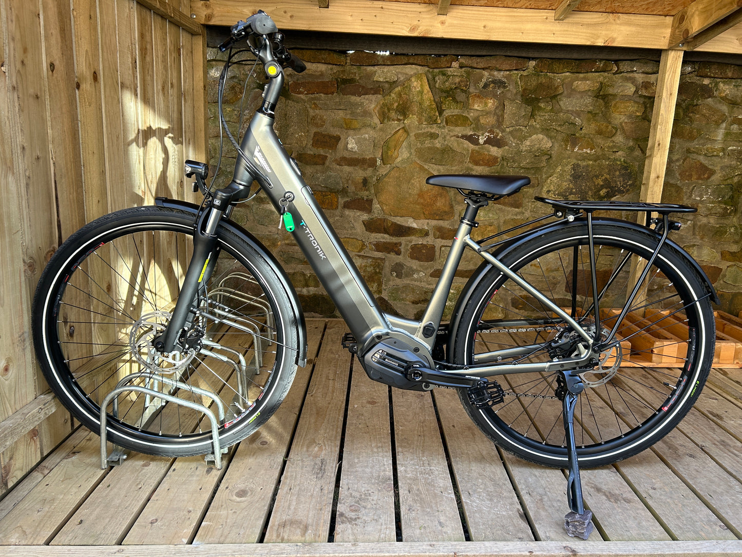 Bianchi T-TRONIK C DB X5/X7 9S Step Through E-Hybrid City Bike