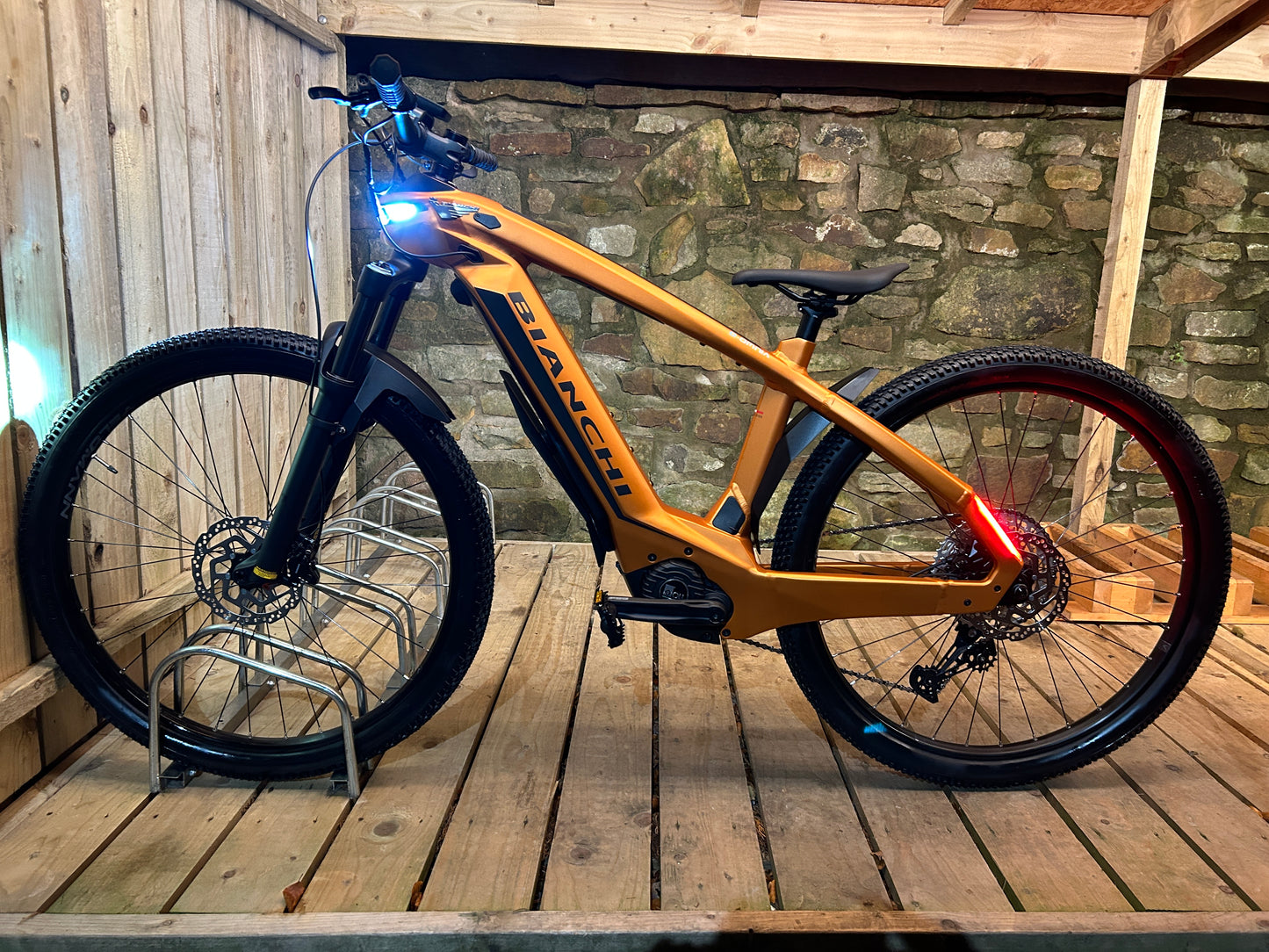 2024 Bianchi E-OMNIA X TYPE Unisex Hybrid MTB 120mm Suspension, 250W Battery, 90Nm Motor