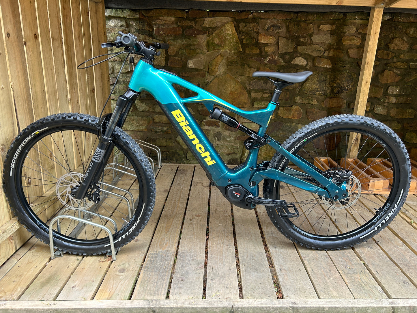 Bianchi E-Vertic FX 9.2 2025 Electric Mountain Bike 2025 - Sram SX Eagle, 12 sp - Available in All Sizes