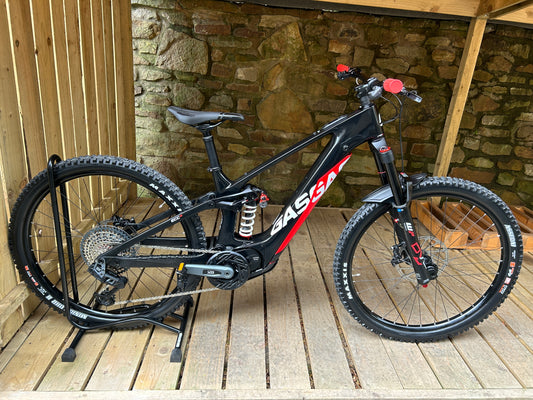 GasGas ECC 5 - SRAM Eagle Powertrain Drive Unit, 90nm, 600Wh Electric Mountain Bike - Red & Black (All Sizes Available)