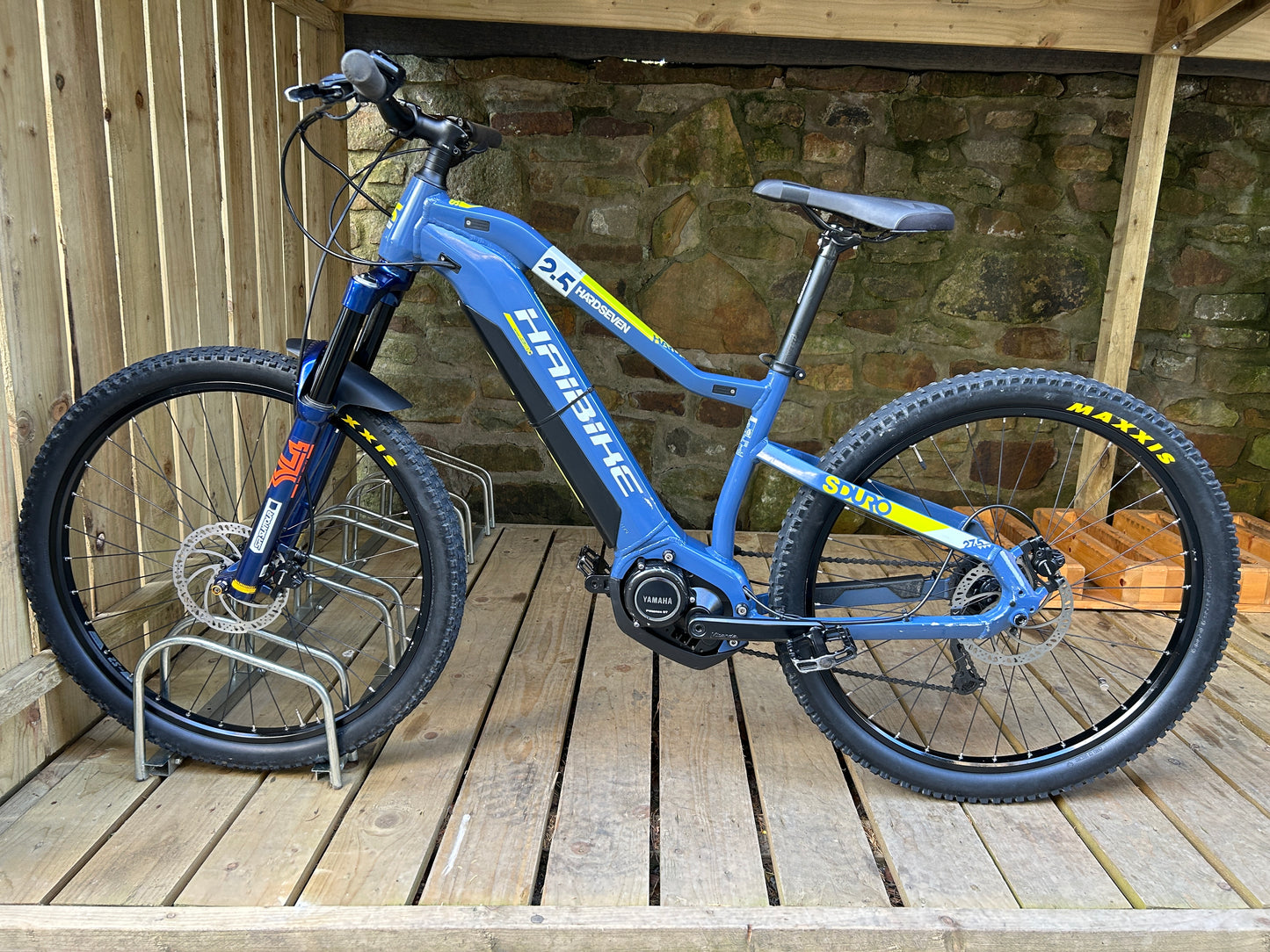 Haibike Sduro Hardseven 2.5 2021 Model Electric Mountain Bike - USED - Size Small - Upgraded Forks and Tyres