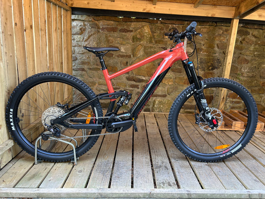 Moustache Samedi 29 Game 7 29er - Electric Mountain Bike EMTB in Black / Terracotta - All Sizes