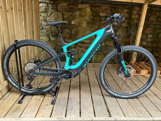 Bianchi T-Tronik FX Pro 29" XT RockShox ZEB 2023 MTB Electric Mountain Bike in All Sizes