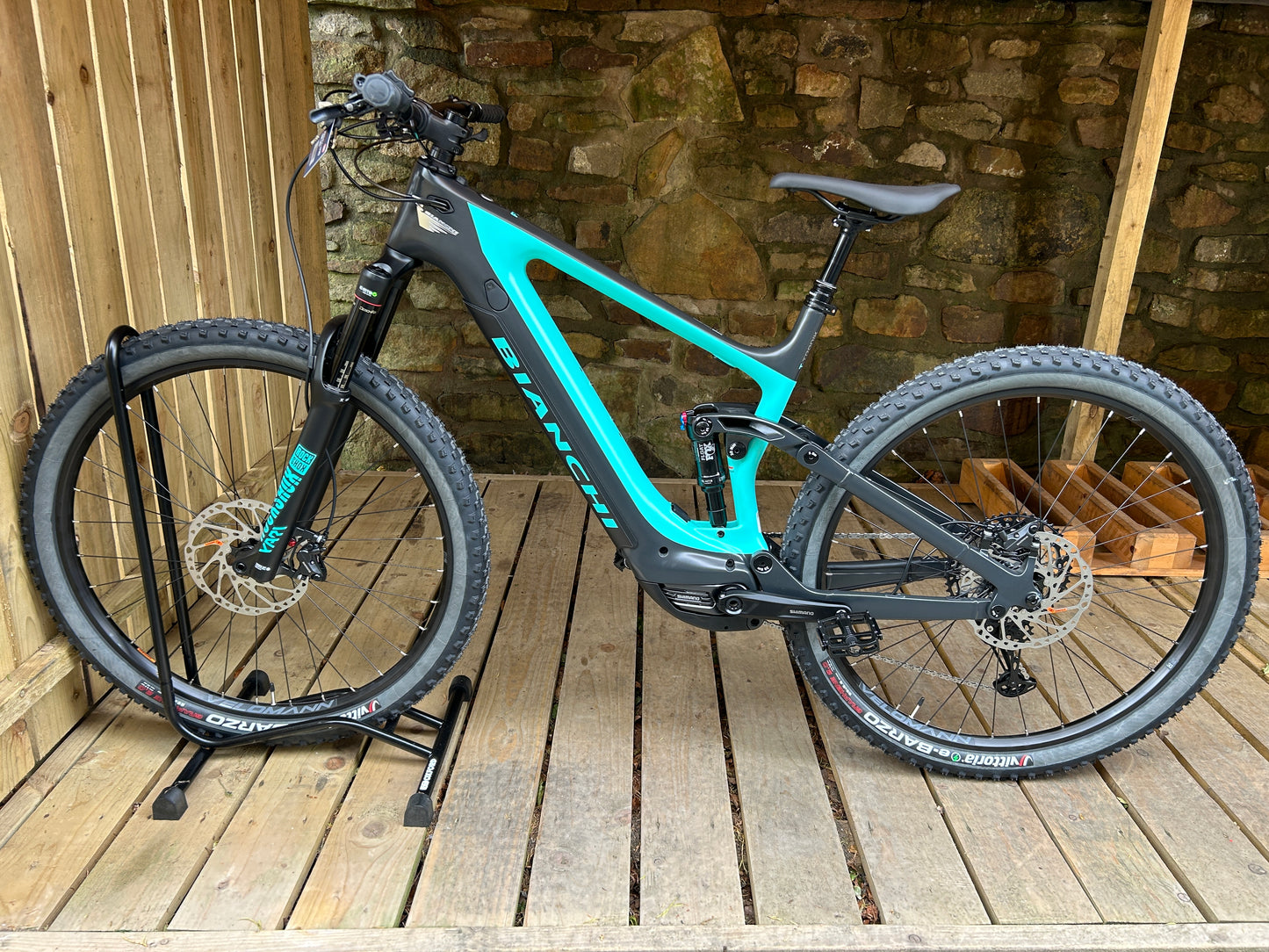 Bianchi T-Tronik FX Pro 29" XT RockShox ZEB 2023 MTB Electric Mountain Bike in All Sizes