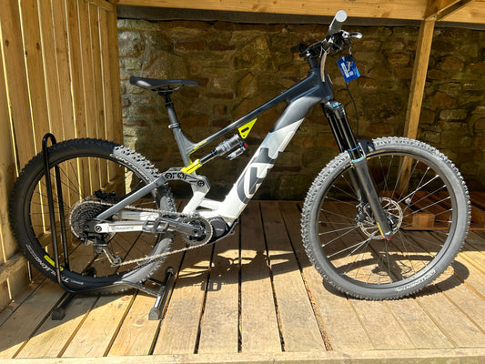 Husqvarna Hard Cross HC1 29/27.5" - Shimano EP6, 250 W, 85 Nm Electric Mountain Bike - Grey/White (All Sizes Available)
