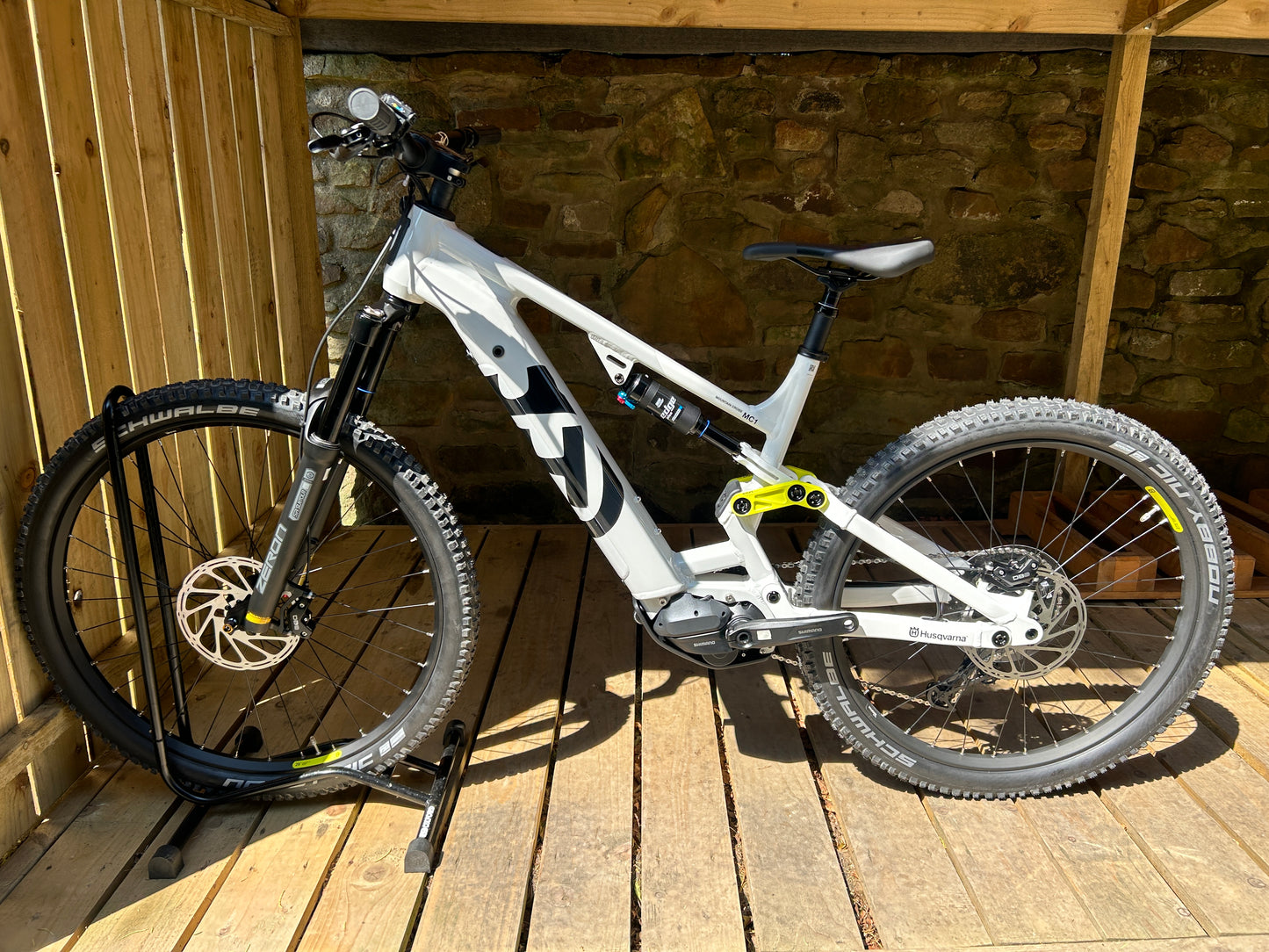Husqvarna Mountain Cross MC1 29/27.5" - Shimano EP6, 250 W, 85 Nm Electric Mountain Bike - Grey/White (All Sizes Available)