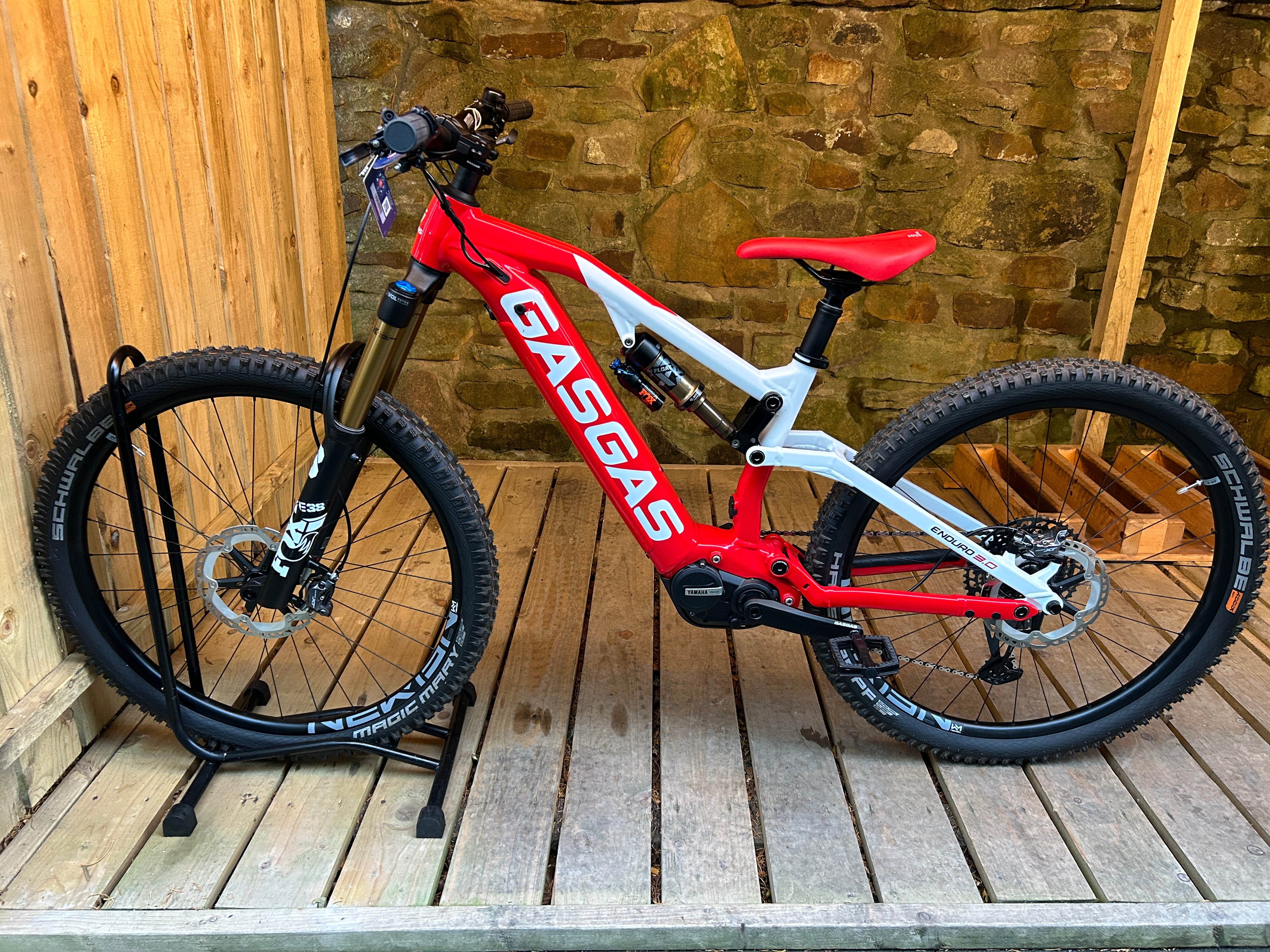 GasGas G Enduro 3.0 - eMTB with Fox Suspension, Yamaha Motor, SRAM & Shimano Components (Size SMALL Only)