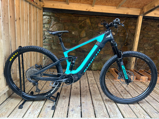 Bianchi T-Tronik FX Pro 29" XT RockShox ZEB 2023 MTB Electric Mountain Bike in Large - USED