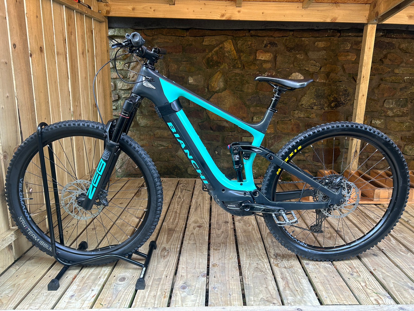 Bianchi T-Tronik FX Pro 29" XT RockShox ZEB 2023 MTB Electric Mountain Bike in Large - USED